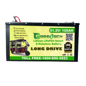 LONG DRIVE LiFePO₄ (120AH)-4YEARS WARRANTY BATTERY