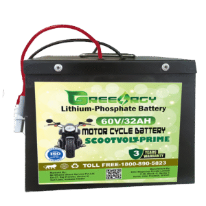 SCOOTVOLT ION (35AH)-3YEARS 2WHEELERS BATTERY